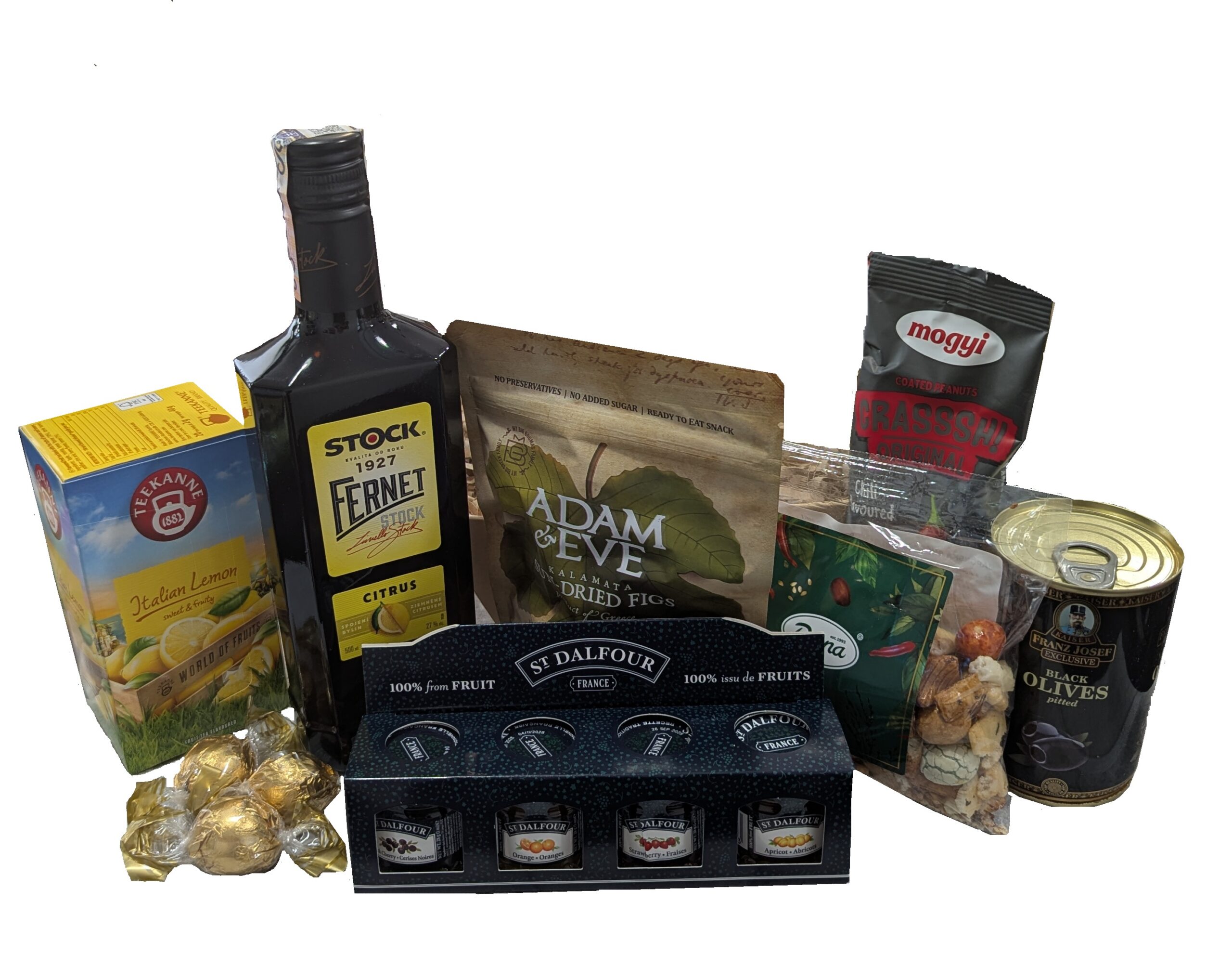 Darčekový kôš Citrus Gold – Obrázok 4